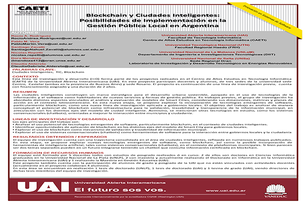 Blockchain y Ciudades Inteligentes